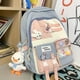 thumbnail image 1 of Be Trendy and Stylish with this Kawaii Colorblock Student Schoolbag!, 1 of 5