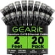 thumbnail image 1 of Cable Ethernet Cat 6 De 0 6 M (2 Pies) 10 Gbps Paquete De 20 Negro, 1 of 9