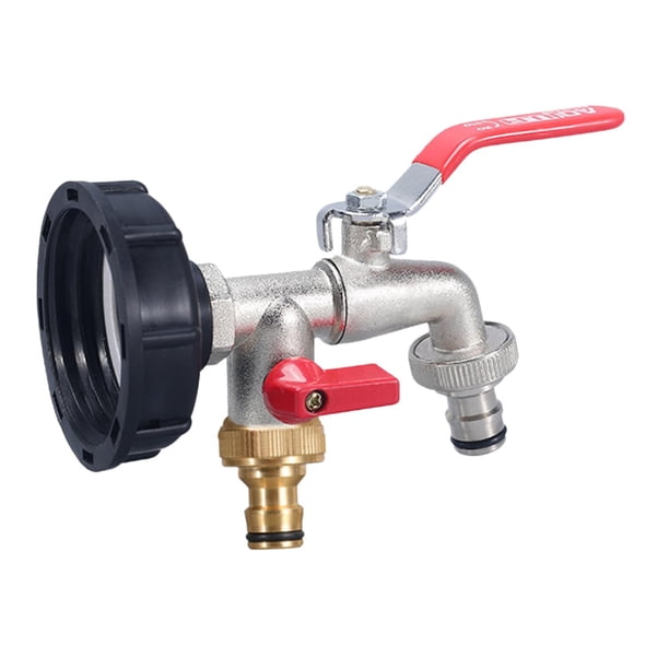 Adaptador De Tanque Conector Adaptador De Riego De Jardín Conector De Manguera De Jardín Adaptador De Tubo De Manguera Accesorios De Tanque De Agua Estilo D