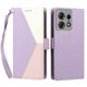 thumbnail image 3 of Funda Cartera Tricolor para Motorola Edge 50 Pro con Ranuras, Morado, 3 of 6