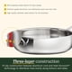 thumbnail image 2 of Sartén Cuisinart PureClad™ de acero inoxidable de triple capa, 5.5 L, 2 of 7