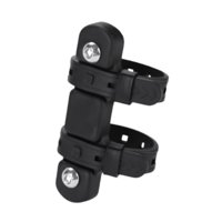 Ioensy - Base De Montaje Para Portabidón De Bicicleta De Silicona Resistente Para Bicicletas De Montaña, Color Negro