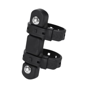 Ioensy - Base De Montaje Para Portabidón De Bicicleta De Silicona Resistente Para Bicicletas De Montaña, Color Negro