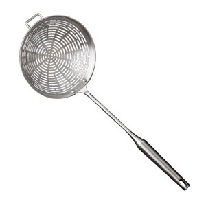 Magideal - Colador De Araña, Colador De Pasta, Colador De Malla, Colador De Alimentos, Colador De Pasta, Cuchara, Espagueti, Escurridor Para Freír Patatas Fritas Diámetro 18Cm