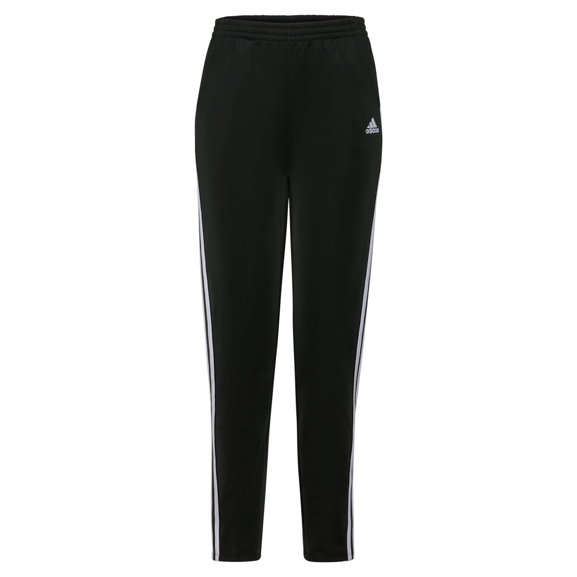 Pantalones Adidas Big Warm Up De Tricot Negros, Talla Xl, Para Niñas