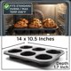 thumbnail image 2 of Molde para Muffins Wrenbury de 6 Cavidades 10 cm Antiadherente XL Profundo, 2 of 7