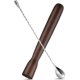 thumbnail image 1 of Patelai Wooden Cocktail Muddler and Stainless Steel Bar Spoon, 1 of 3