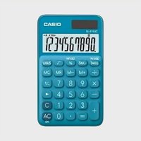 Calculadora Casio Tipo Mini Escritorio Sl-310C Celeste