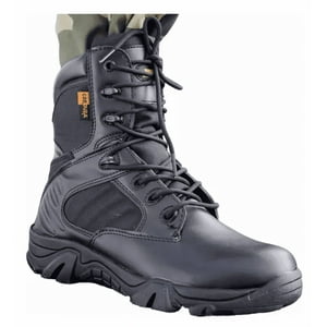 Genérico - Botas Tacticas Militares Delta Caña Alta Negro Talla 40