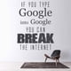 thumbnail image 2 of Decomural Type Google Into Google Office WS-41510, 2 of 2