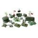 thumbnail image 4 of 25 Piezas Mini Modelo Soldado Figuras Juguetes Diseño De Juego De Batalla Para Niños Niños Verde, 4 of 5