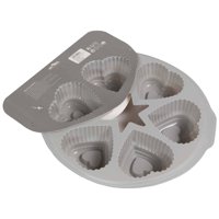 Casasunco - Molde Corazones De Silicona 6 Figuras