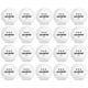 thumbnail image 1 of Pelotas de ping pong Guirnd 3 Star para tenis de mesa, 20 unidades, color blanco, 1 of 6