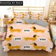 thumbnail image 1 of Sausage Dog Dachshund Puppy Bedding Set Duvet Cover Bed Set Quilt Cover Boys Adult, 1 of 5