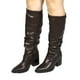 thumbnail image 2 of Bota Ecocuero Media Alta 05 Yassne Marron, 2 of 5