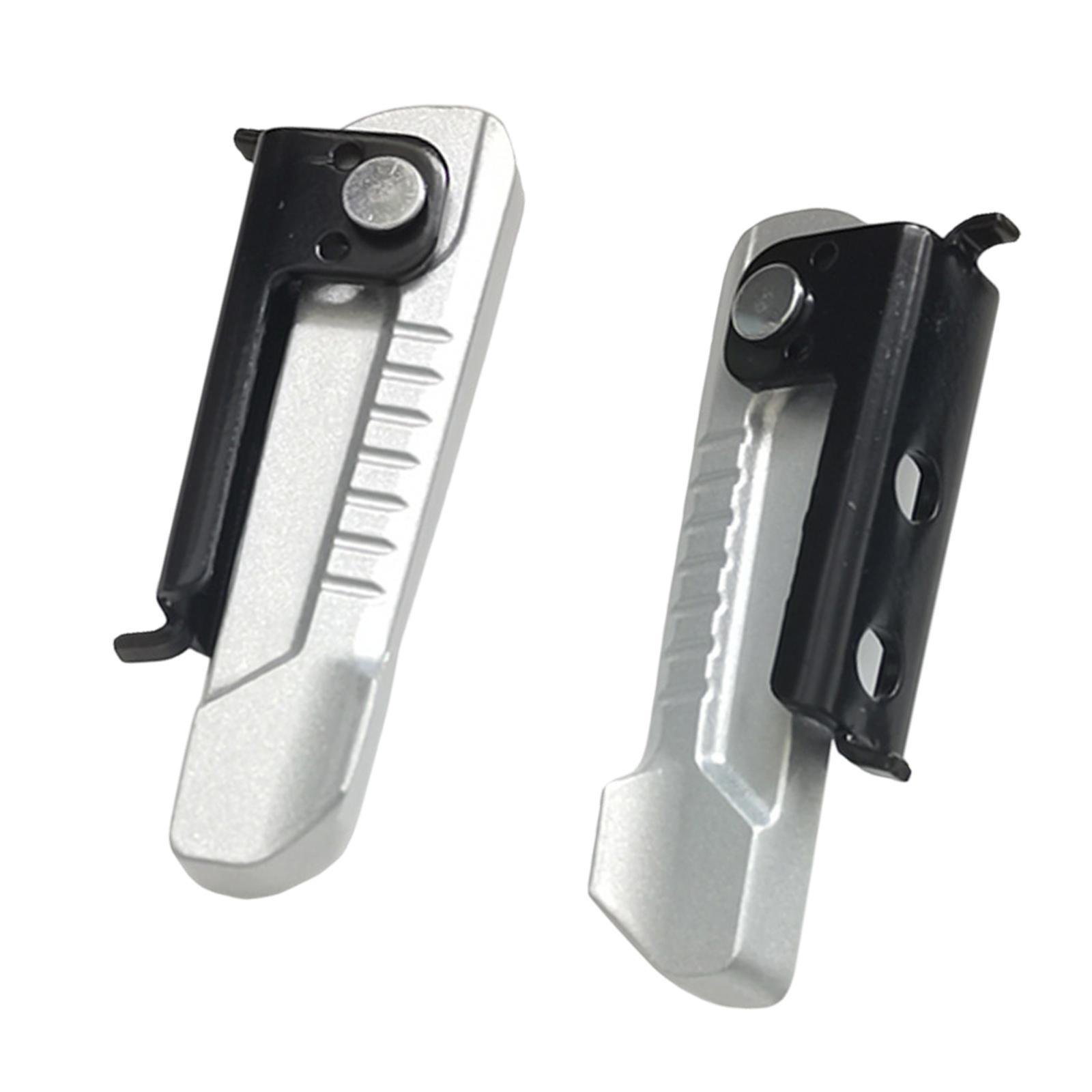 Magideal - Motocicletas Pedales Traseros De Bicicleta De Pie Pedales Traseros Modificados Accesorios De Ciclismo Para Bicicleta De Montaña Bicicleta Eléctrica