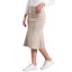 thumbnail image 4 of INSPIRE CHIC Falda de Mujer Vuelta al Cole Fishtail Bodycon de Cintura Alta Midi Jean Denim Falda Caqui Claro M, 4 of 5
