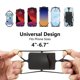 thumbnail image 2 of Lanyard para teléfono Kinizuxi - Pack de 2 correas para el cuello con porta tarjetas, 2 of 7
