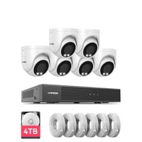 Sistema De Cámaras De Seguridad H.View 4K/8.0 Megapíxeles Poe 8Ch Nvr