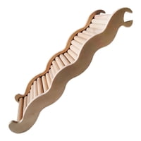 Ioensy - Accesorios De Jaula Para Escaleras De Hámster, Regalo De Madera Para Cacatúa, Agapornis, Pinzones