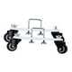 thumbnail image 3 of Soportes Para Radiadores, Soporte Para Calentador, Ruedas Universales De Nailon, Ruedas Negras Para Muebles, 2 Uds., 3 of 3