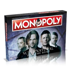 Juego De Mesa Winning Moves Supernatural Monopoly Para Mayores De 16 Años, Gris