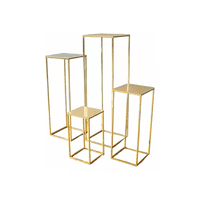 Importclick - Mesas Candy Decoracion 4 Jugo Refrigerador Metalicas M.9 M