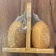 thumbnail image 4 of Juego de Salero y Pimentero Madera Natural Estante de Especias para Mesa, 4 of 7