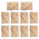 thumbnail image 5 of 10 unids flor artificial panel de pared boda lugar tienda ventana decoración naranja, 5 of 5
