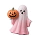thumbnail image 4 of Figura de calabaza en miniatura para Halloween, adorno artístico, artesanía de resina, estatua coleccionable, decoración de Halloween para estantería Estilo B, 4 of 5
