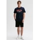 thumbnail image 4 of Polera Hombre Print Posicional Azul, 4 of 4