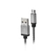 thumbnail image 1 of MICROLAB CABLE MICRO USB BLINDADO SILVER, 1 of 3