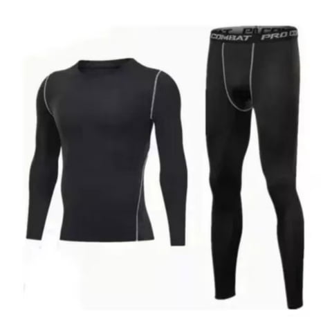 Mercado Ideas - Set Camiseta Y Calza Primera Capa Hombre