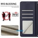 thumbnail image 4 of Funda tipo cartera FOXDOCK para Oppo Reno13 Pro con soporte, ranuras, RFID, diseño de gato, 4 of 5
