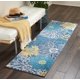 thumbnail image 1 of Alfombra Pasión Rug Nourison Contemporánea Azul de 183 cm, 1 of 5