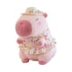 thumbnail image 3 of Juguete De Carpincho De Felpa Suave, Coche De Simulación, Juguete De Peluche Suave Decorativo Para Ni?as, Rosa, 30 Cm, 3 of 5