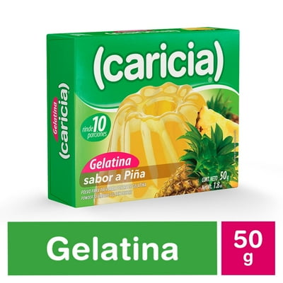 Gelatina Piña 50 G Caricia