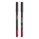 thumbnail image 2 of Lápiz de labios KISS NEW YORK Professional Slim Burgundy, 2 of 6