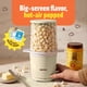 thumbnail image 2 of Máquina para hacer palomitas Wumple Air Popper - Hacedora de palomitas sin aceite de 10 tazas con taza medidora - Palomitas al aire caliente compacta - Noches de cine y fiestas - Crema, 2 of 7