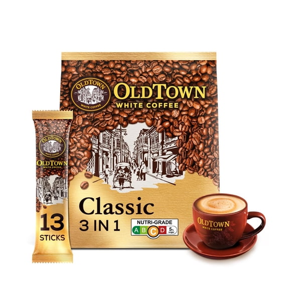 Café OLD TOWN Clásico 3 en 1 Blanco 600 g