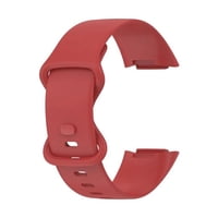 Genérico - Correa Compatible Con Fitbit Charge 5 / 23Mm Vinotinto