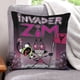 thumbnail image 1 of Invasor Zim Fundas de almohada de terciopelo con tema, regalos de funda de almohada, decoración para el hogar, cojín de lanzar, regalo de cumpleaños para fans y parejas.56*56cm., 1 of 6