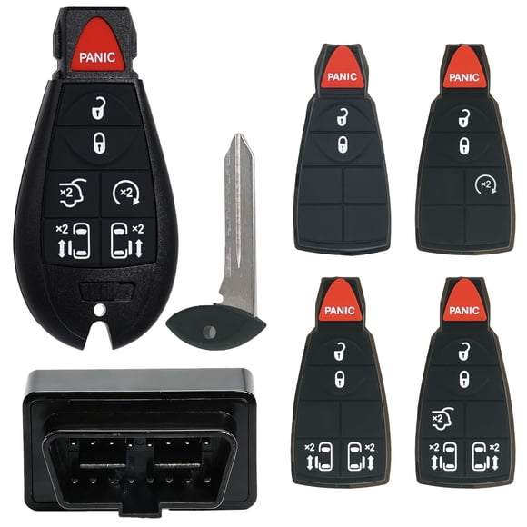 Llave a distancia MechanMagic para Chrysler/Dodge/VW 2008‑2019