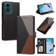 thumbnail image 1 of Funda Cartera Tricolor para Motorola Moto G04/G04S con Soporte, Negro, 1 of 6