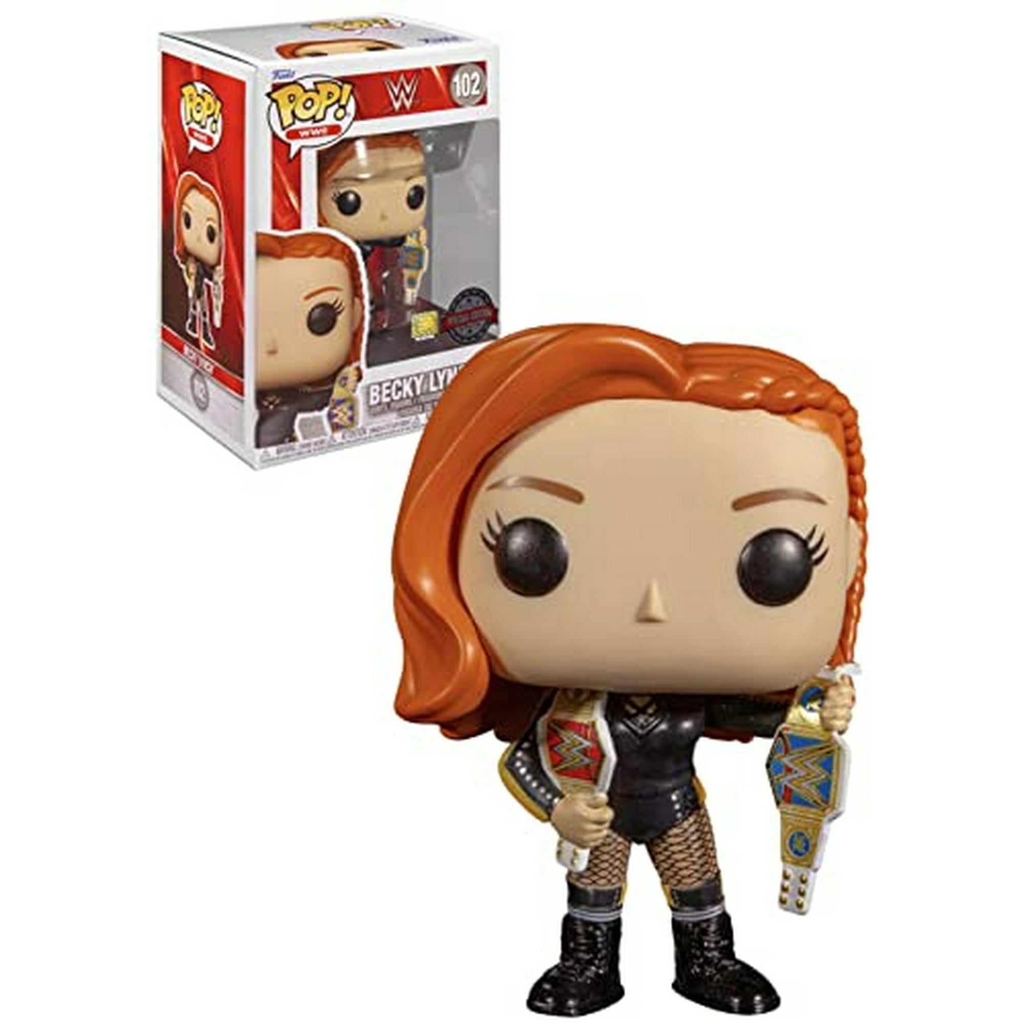 Funko Pop Wwe Becky Lynch Con Dos Cinturones Exclusiva Funko Funko