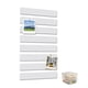 thumbnail image 1 of Panel de fieltro Toptople 33 cm × 5 cm – Pack de 8, blanco, 1 of 7