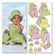 thumbnail image 2 of Patrón de Costura Butterick B5624 para Bebés NB0 (NB‑S‑M), 2 of 4