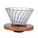 thumbnail image 5 of Embudo De Goteo De Café De Vidrio Transparente Para Café Peque?o, 5 of 5
