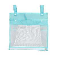 Magideal - Organizador De Juguetes De Baño De Malla, Soporte Para Juguetes Para Bañera, Decoración Multiusos, Almacenamiento De Juguetes Para Baño De Bebé, Organ Azul