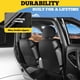 thumbnail image 4 of Fundas de Asiento LINGVIDO Cuero Sintético Nappa para 2 Asientos de Sedán y SUV, 4 of 7